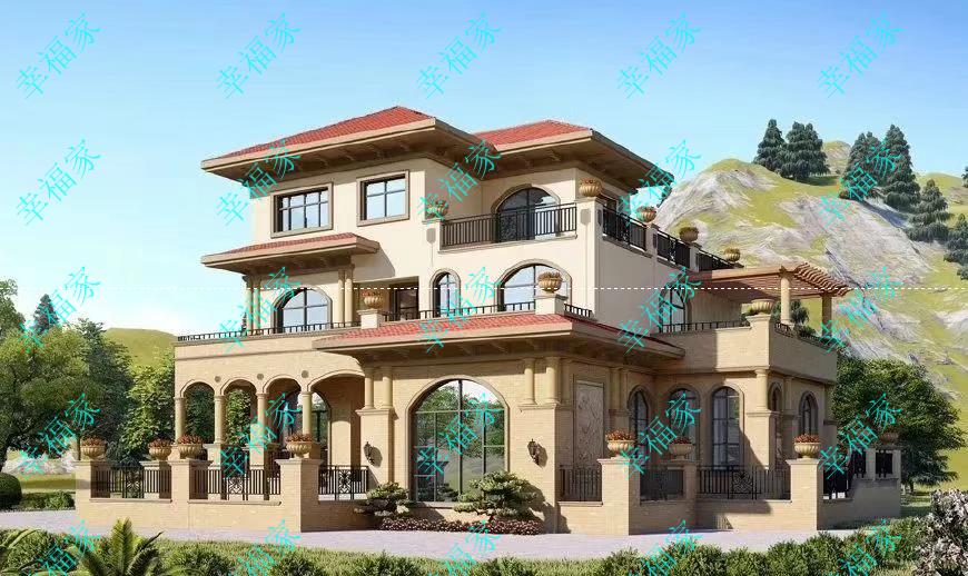 三層戶型效果圖